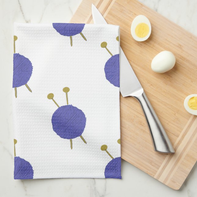 Linge De Cuisine Tricot de Kitter Thème (Quart Plié)