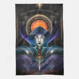 Linge De Cuisine Trilia - Déesse De La Lune Orange