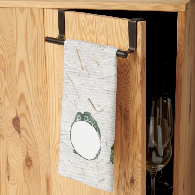 Linge De Cuisine Trio de grenouilles japonaises grumeuses crapauds  (Pliage en tiers)
