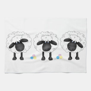 Linge De Cuisine Trio des moutons