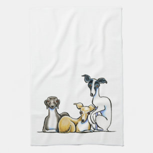 Linge De Cuisine Trio italien Greyhound