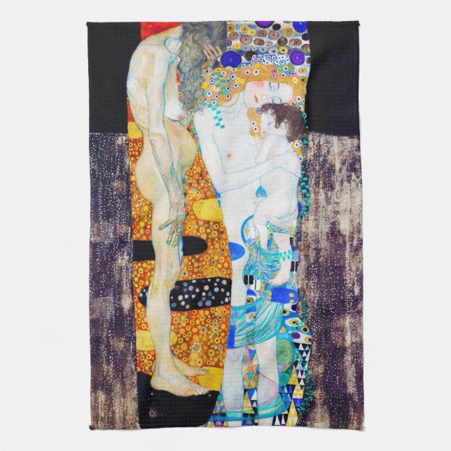 Linge De Cuisine Trois ans de vie, Gustav Klimt (Vertical)