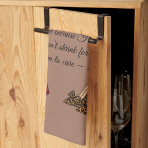 Linge De Cuisine Trop Glam Pour Se Soucier – Citation Chic 