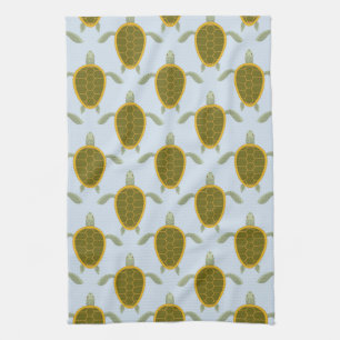 Linge De Cuisine Troupeau de motif de tortues de mer