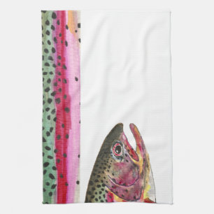 Linge De Cuisine Truite arc-en-ciel