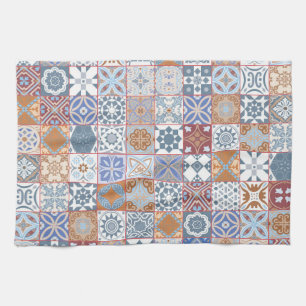 Linge De Cuisine Tuile colorée marocaine
