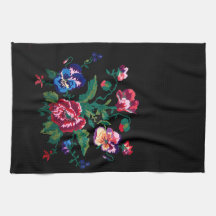 Ukrainian traditional vushuvanka folk art pattern