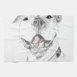Linge De Cuisine Un sourire de pitbull