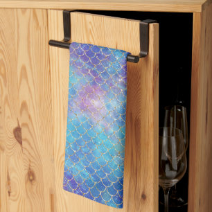 Linge De Cuisine Une galaxie de sirènes Série Design 9
