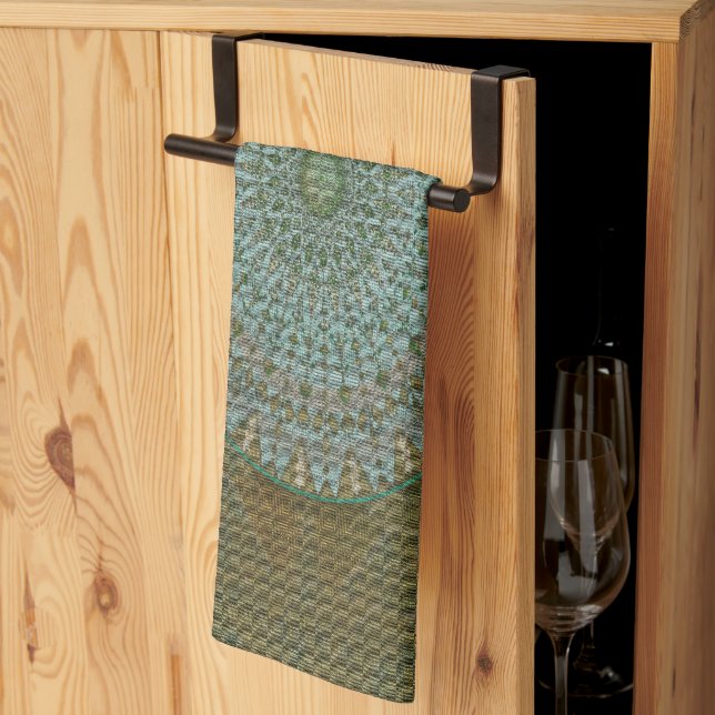 Linge De Cuisine Une initiation du cercle de masse (Pliage en tiers)