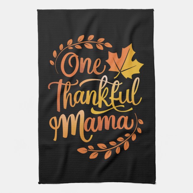 Linge De Cuisine Une Maman Gentille Chute Thanksgiving Automne (Vertical)