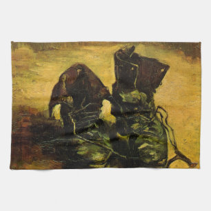 Linge De Cuisine Une paire de chaussures par Vincent van Gogh