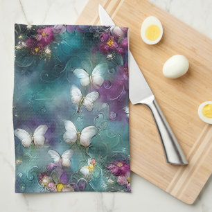 Linge De Cuisine Une série de papillons mystiques Design 11