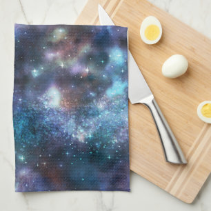 Linge De Cuisine Une série Galaxy chatoyante Design 3 