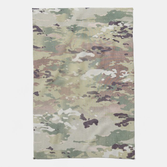 Linge De Cuisine Uniforme personnalisé de l'armée OCP Camo de (Vertical)