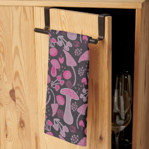 Linge De Cuisine Unique En Motif Rose/Automne