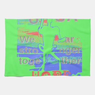 Linge De Cuisine United in Hope : Forts Together - Vibrant USA