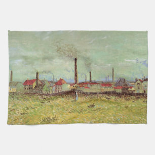 Linge De Cuisine Usines à Asnières par Vincent van Gogh