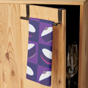 Linge De Cuisine Ustensile de Cuisine bleu violet
