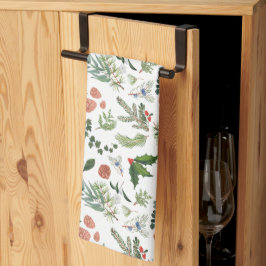 Linge De Cuisine Vacances en bois hivernal