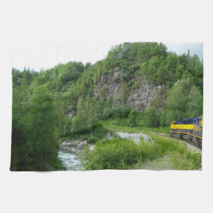 Linge De Cuisine Vacances en train Denali Express Alaska Photograph