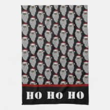 Vacances noires de Noël du père noël