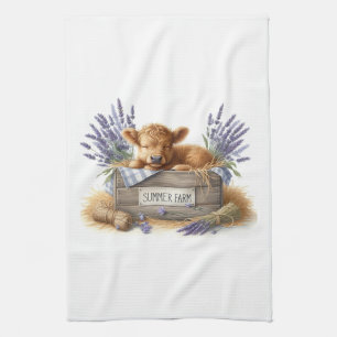 Linge De Cuisine Vachette de ferme d'été bébé