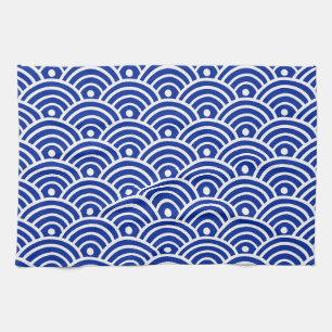 Linge De Cuisine Vague d'eau japonaise 