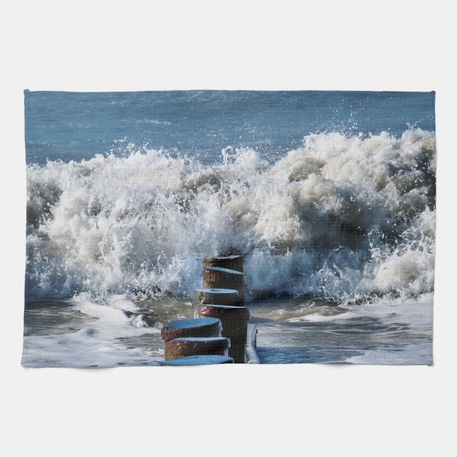 LINGE DE CUISINE VAGUES (Horizontal)