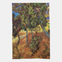 Van Gogh Trees in the Garden, Hôpital Saint Paul