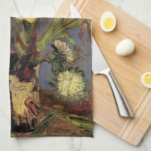 Linge De Cuisine Vase avec Glaïeuls par Vincent van Gogh