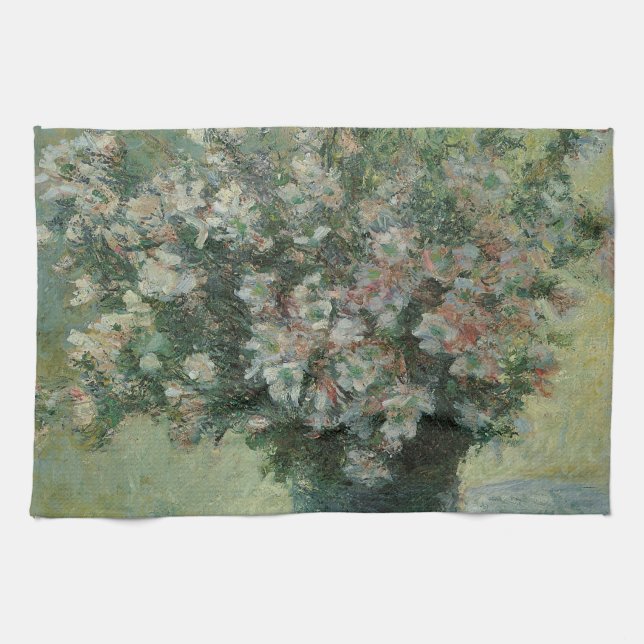 Linge De Cuisine Vase des fleurs de Claude Monet (Horizontal)
