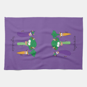 Linge De Cuisine Végétaux amusants Cute Cartoon Enfants
