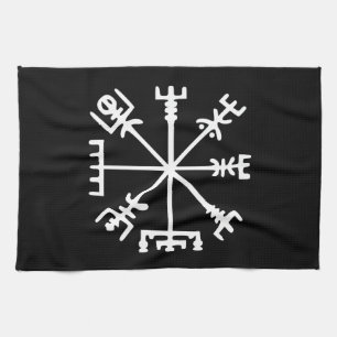 Linge De Cuisine Vegvísir (Viking Compass)