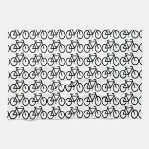 Linge De Cuisine Vélo Abstrait