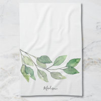 Verdure aquarelle personnalisée
