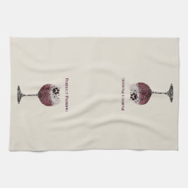 Linge De Cuisine Verre et pattes de vin parfaits appariement