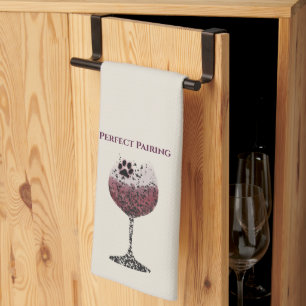 Linge De Cuisine Verre et pattes de vin parfaits appariement