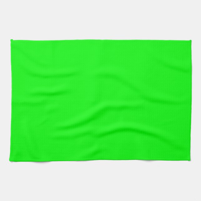 Linge De Cuisine Vert citron (Horizontal)