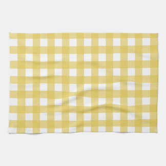 Linge De Cuisine Vichy Jaune clair
