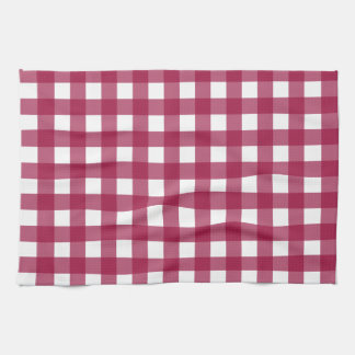 Linge De Cuisine Vichy Rouge Cerise