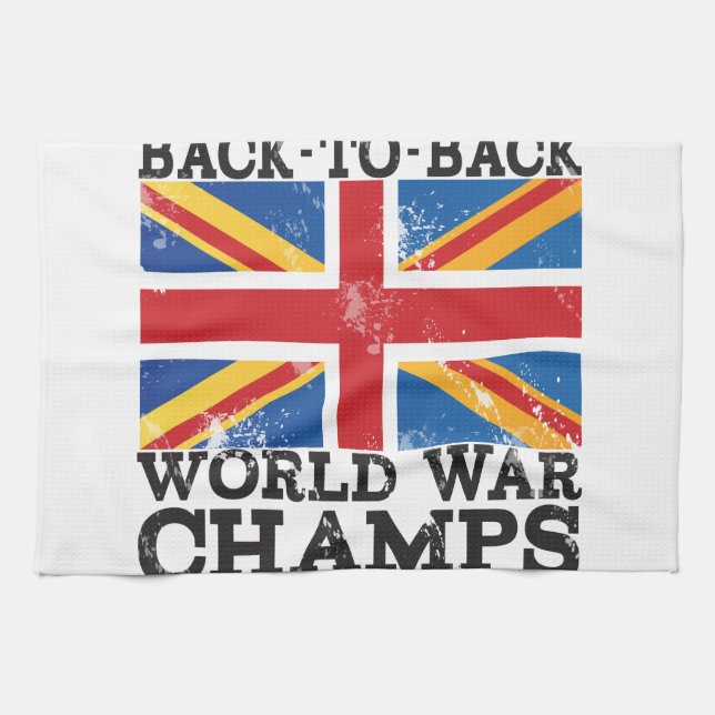 Linge De Cuisine Victoire de la guerre mondiale britannique (Horizontal)