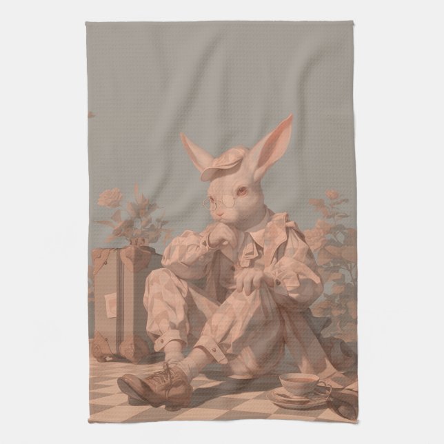 Linge De Cuisine Victorian Rabbit (Vertical)