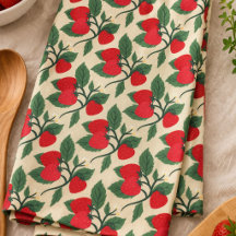 Vigne de Fraise Rouge Monogramme Vintage