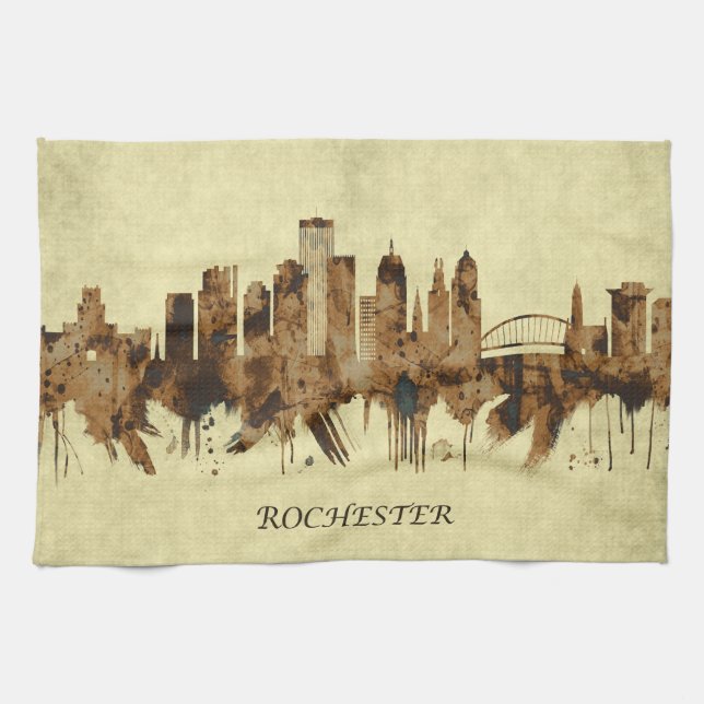 Linge De Cuisine Ville de Rochester New York (Horizontal)