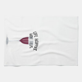 Linge De Cuisine Vin rouge avec devis