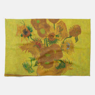 Linge De Cuisine Vincent Van Gogh 15 Peinture de tournesols