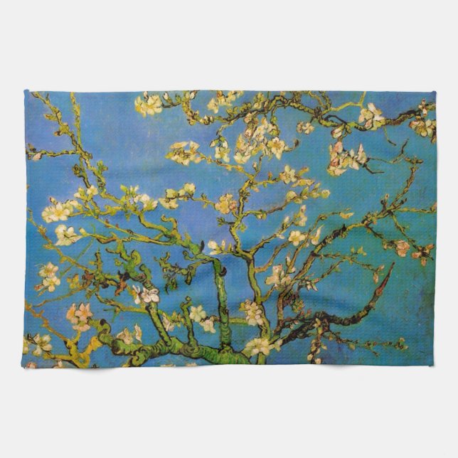 Linge De Cuisine Vincent van Gogh - Arbre aux amandes en fleurs (Horizontal)