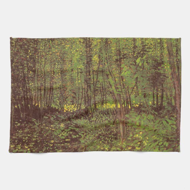 Linge De Cuisine Vincent van Gogh - Arbres et sous-bois (Horizontal)