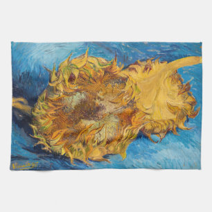 Linge De Cuisine Vincent van Gogh - Deux tournesols coupés